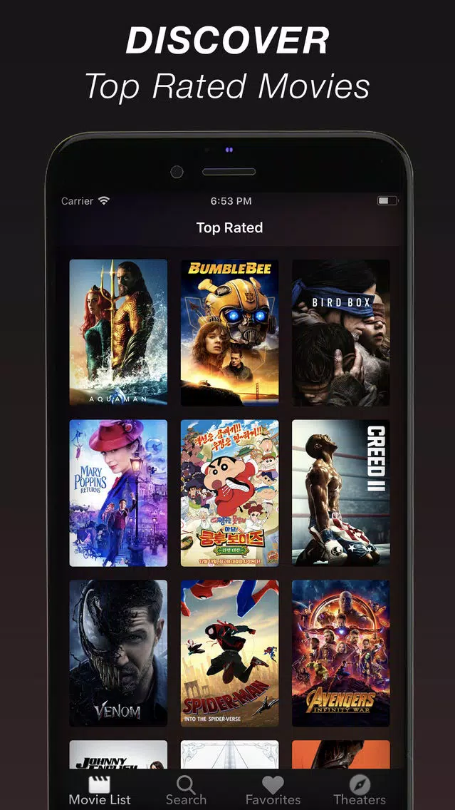 Zrzuty ekranu Bobby Box - Movies Finder