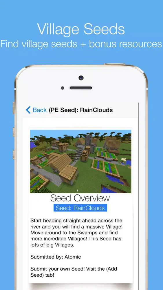 Pro Seeds - for Minecraft应用截图