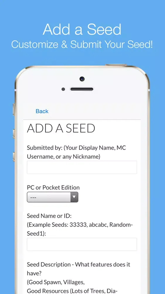 Pro Seeds - for Minecraft应用截图