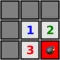 Minesweeper in the dark