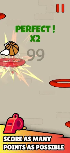 Flappy Dunk سکرین شاٹس