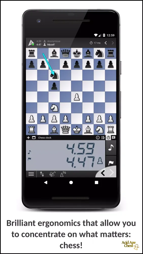 ภาพหน้าจอของ Acid Ape Chess