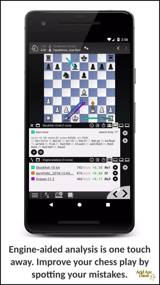 ภาพหน้าจอของ Acid Ape Chess