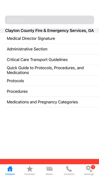 CCFES Patient Care Manual स्क्रीनशॉट