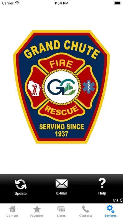 Zrzuty ekranu Grand Chute Fire Department