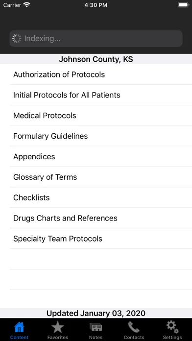 Screenshot di Johnson County EMS