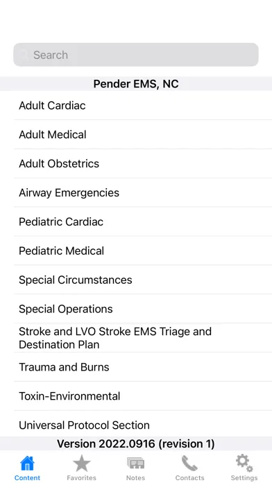 Pender EMS and Fire Protocols 스크린샷