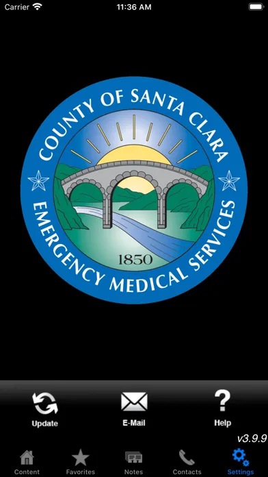 Tangkapan layar Santa Clara Co. EMS Protocols