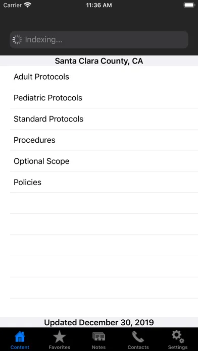 Tangkapan layar Santa Clara Co. EMS Protocols