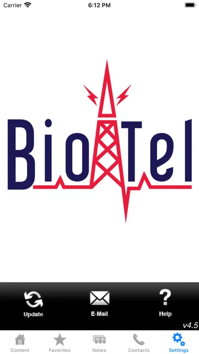 UTSW BioTel Guidelines Screenshots