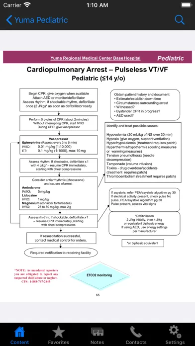 Tangkapan skrin WACEMS Protocols