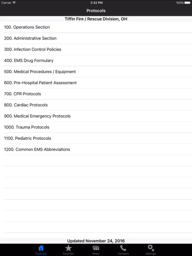 Tiffin Fire / Rescue Division iPad Screenshots