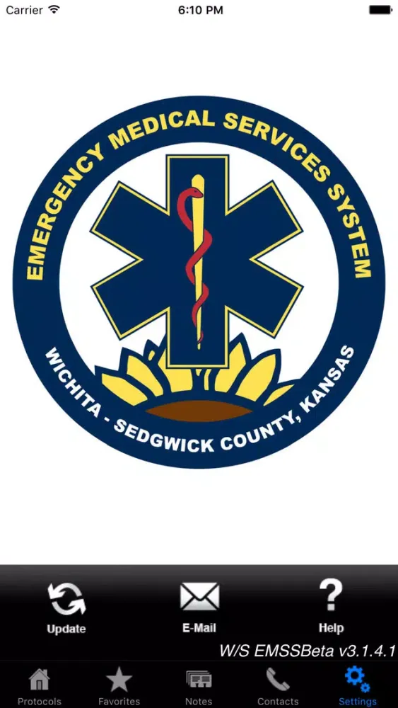 Wichita/SG Co. EMSS Protocols سکرین شاٹس