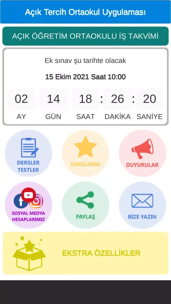 Açık Ortaokul Soruları Screenshots
