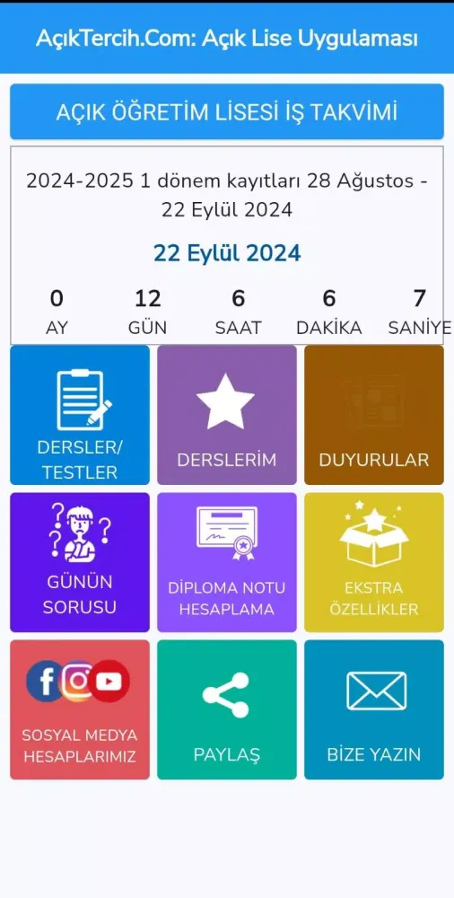 صور Açık Tercih Açık Lise Test Çöz