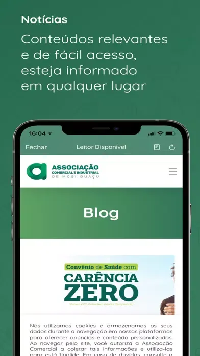 Associação Comercial Screenshots