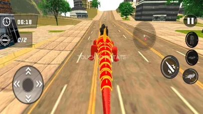 Crocodile Robot Car Game 3D Ekran Görüntüleri