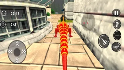 Crocodile Robot Car Game 3D Ekran Görüntüleri