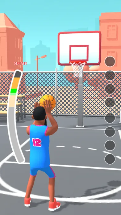 Captures d'écran de Hoop Legend: Basketball Stars