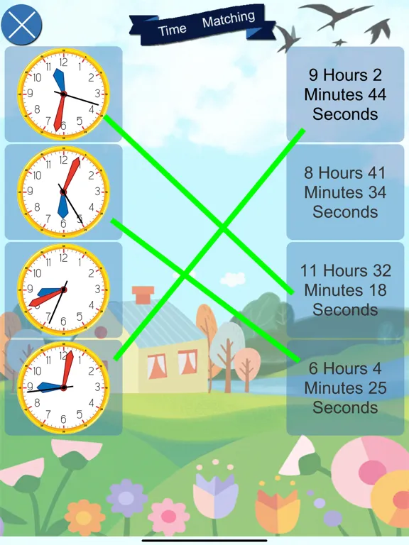 Easy Clock Learning iPad  Screenshots