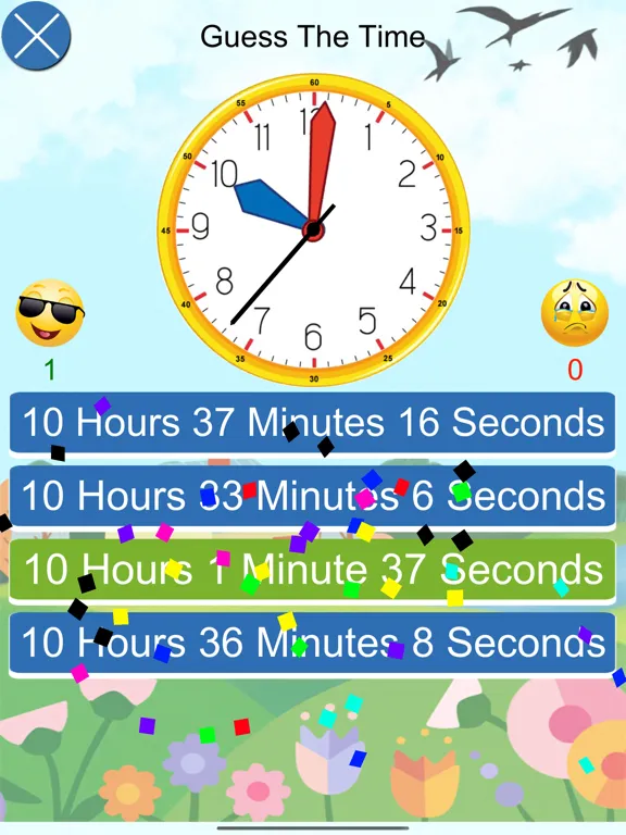 Easy Clock Learning iPad  Screenshots