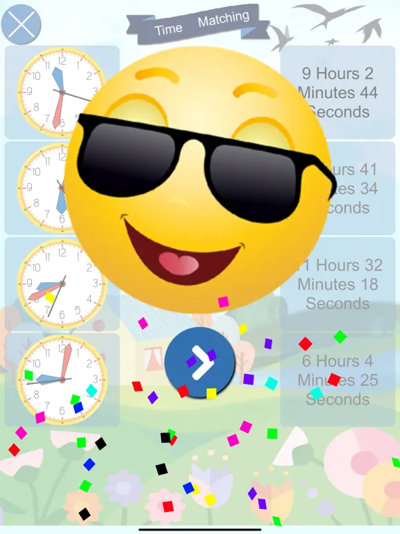 Easy Clock Learning iPad  Screenshots