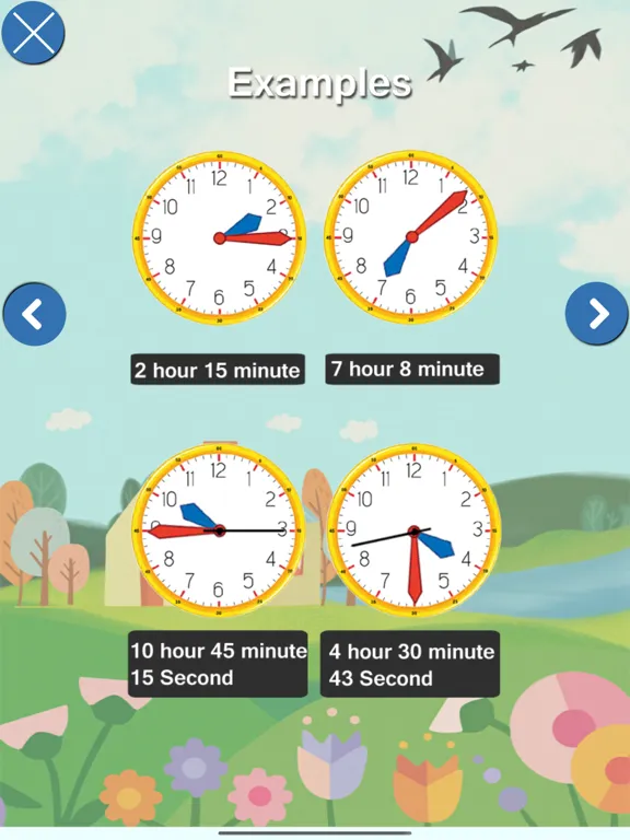 Easy Clock Learning iPad  Screenshots