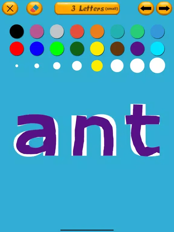 ภาพหน้าจอของ Kids English Letter Tracing iPad 