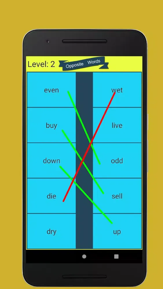 Opposite Words Learning Screenshots