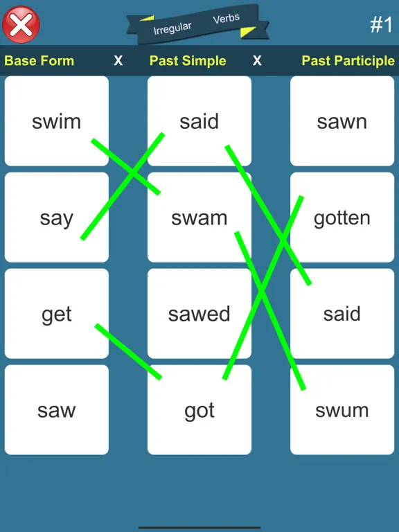 Ảnh chụp màn hình của Opposite Words Learning iPad 