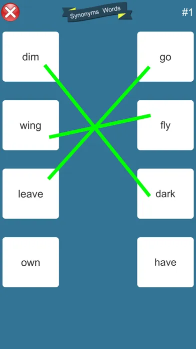 Ảnh chụp màn hình của Opposite Words Learning