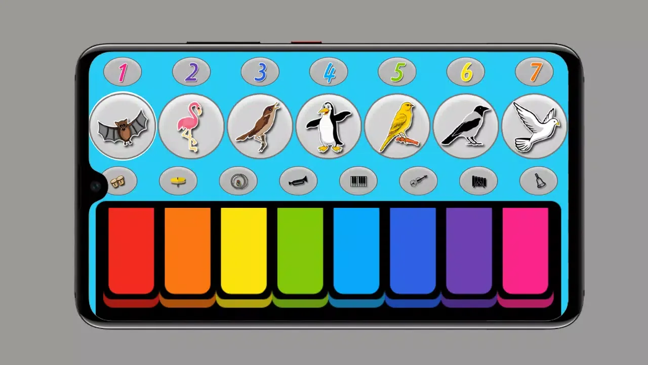Zrzuty ekranu Kids Piano: Baby's Piano