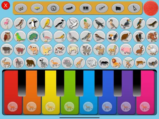 Captures d'écran de Baby Fun Piano iPad 
