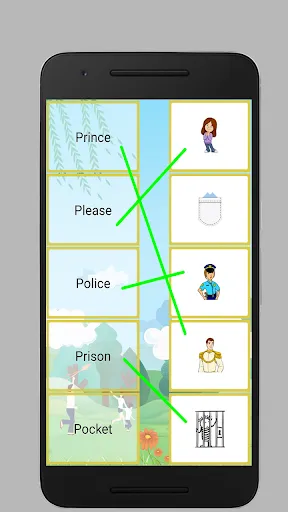 Screenshot di Spelling Matching Game