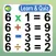 Math Tables with Quiz