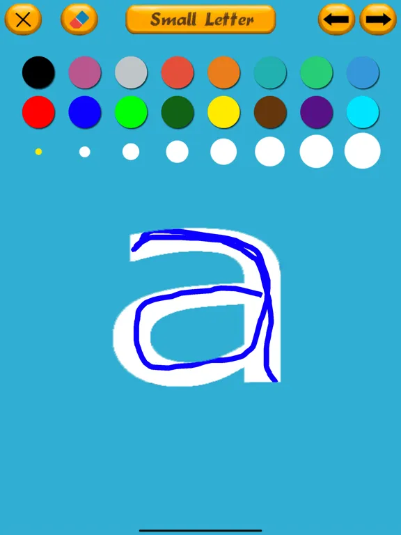 Tangkapan skrin Letter Tracing for English iPad 