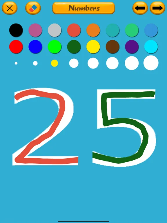 Tangkapan skrin Letter Tracing for English iPad 