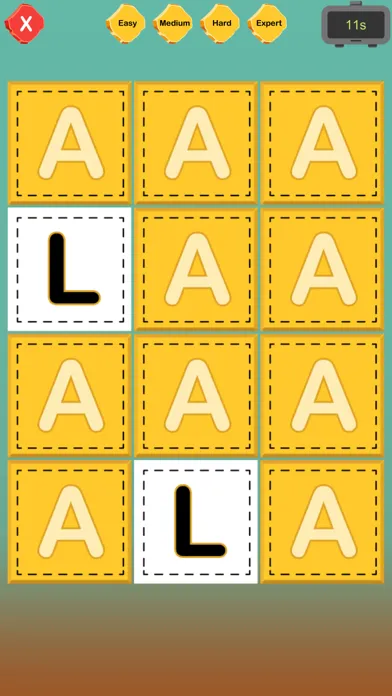Pictures & Cards Matching Game Screenshots