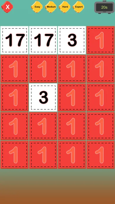 Pictures & Cards Matching Game Screenshots