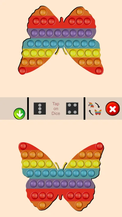 Tangkapan layar Pop It Ludo Game