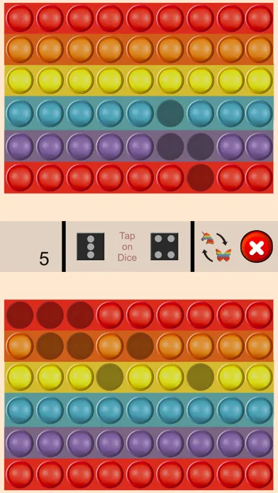 Tangkapan layar Pop It Ludo Game