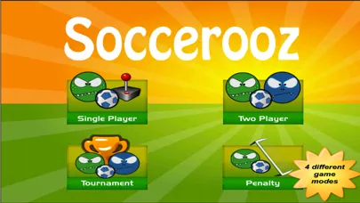 ภาพหน้าจอของ Soccerooz-monster soccer game