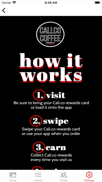 Tangkapan layar Cali.Co Coffee