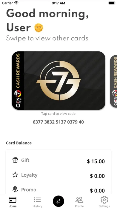 Gen7 Fuel سکرین شاٹس