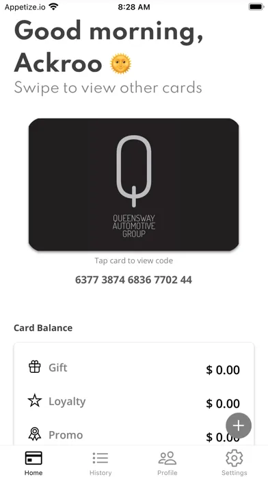 Tangkapan skrin Q Rewards