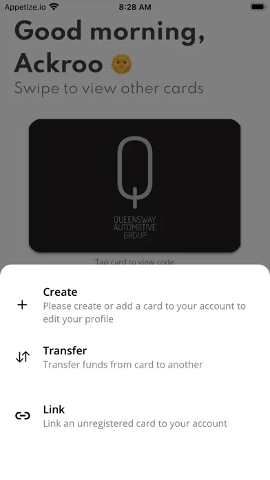 Tangkapan skrin Q Rewards