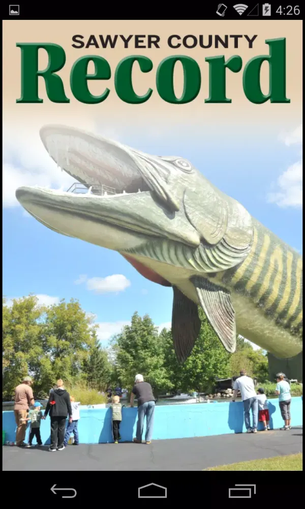 Sawyer County Record Screenshots