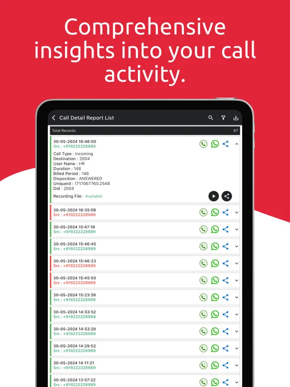 Скриншоты AcmaPBX Stats iPad 
