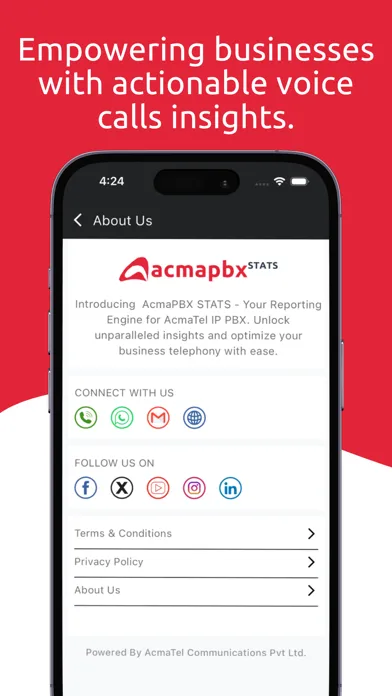Скриншоты AcmaPBX Stats