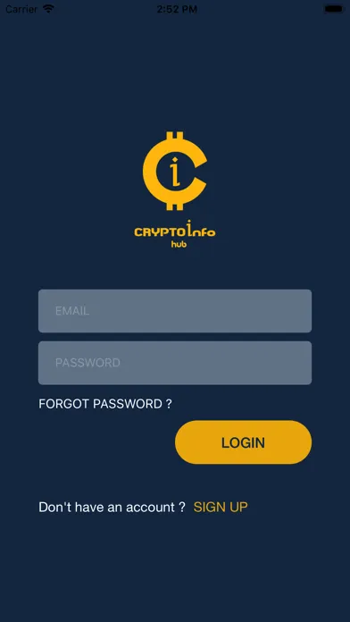 Ảnh chụp màn hình của Crypto Info Hub